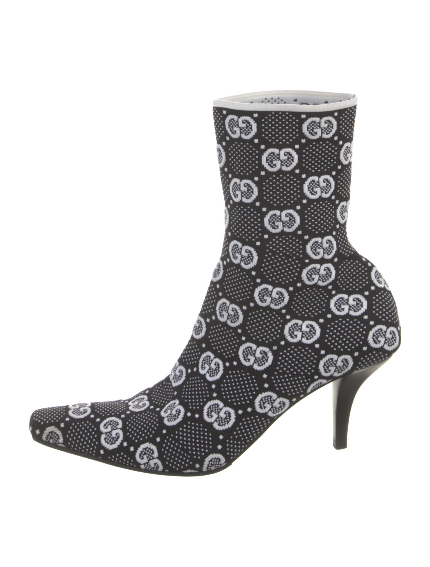 Gucci GG Logo Sock Boots